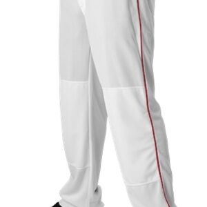 NWT Youth XL White Pants with Red Stripe